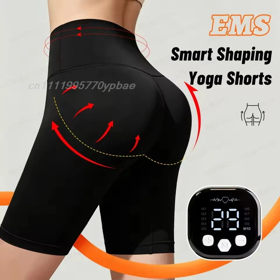 EMS Toning Shorts | Smart Muscle Stimulation Yoga Pants EMS Toning Shorts QXL