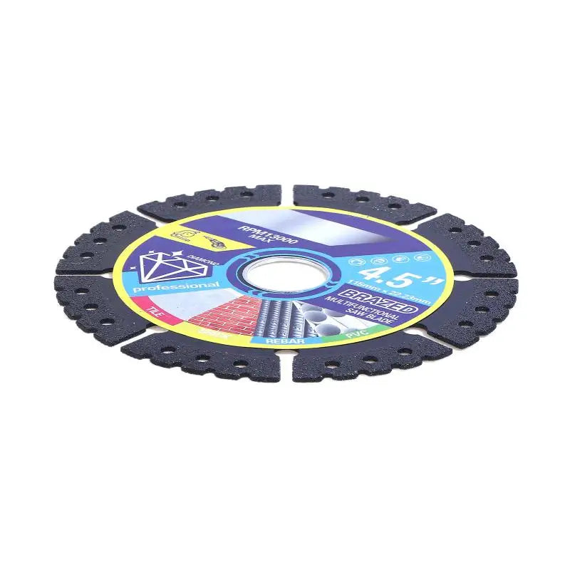 115mm Diamond Cutting Disc | Angle Grinder Blade Steel & Stone Diamond Cutting Disc QXL
