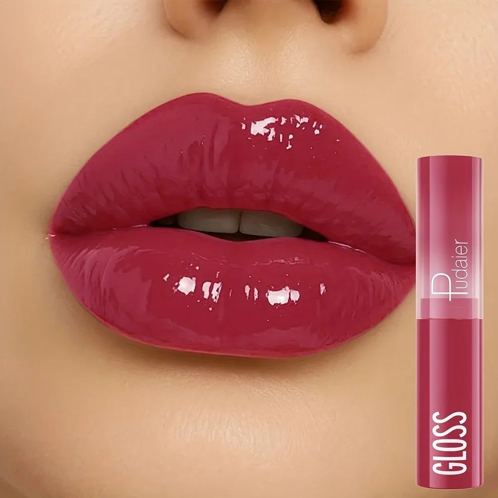 Mirror Shine Watery Lip Gloss | Non-Stick Glass Lip Tint Lip Gloss QXL