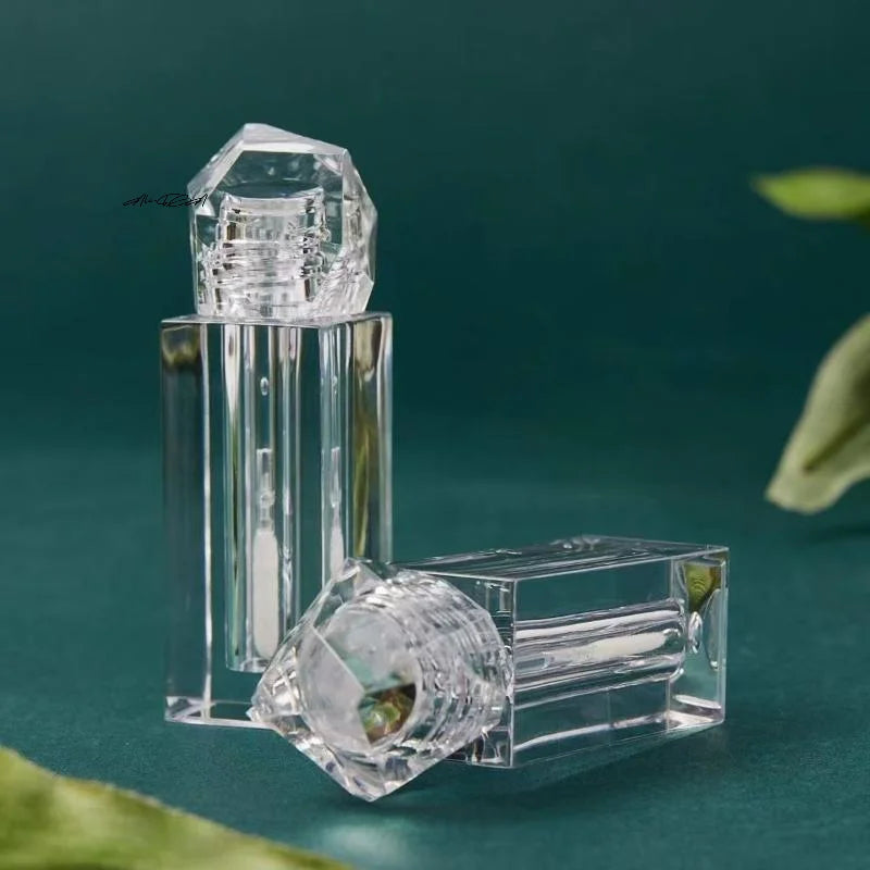 Diamond Refillable Lip Gloss Tubes 3ml 6ml | Empty Lip Containers Lip Gloss Container QXL