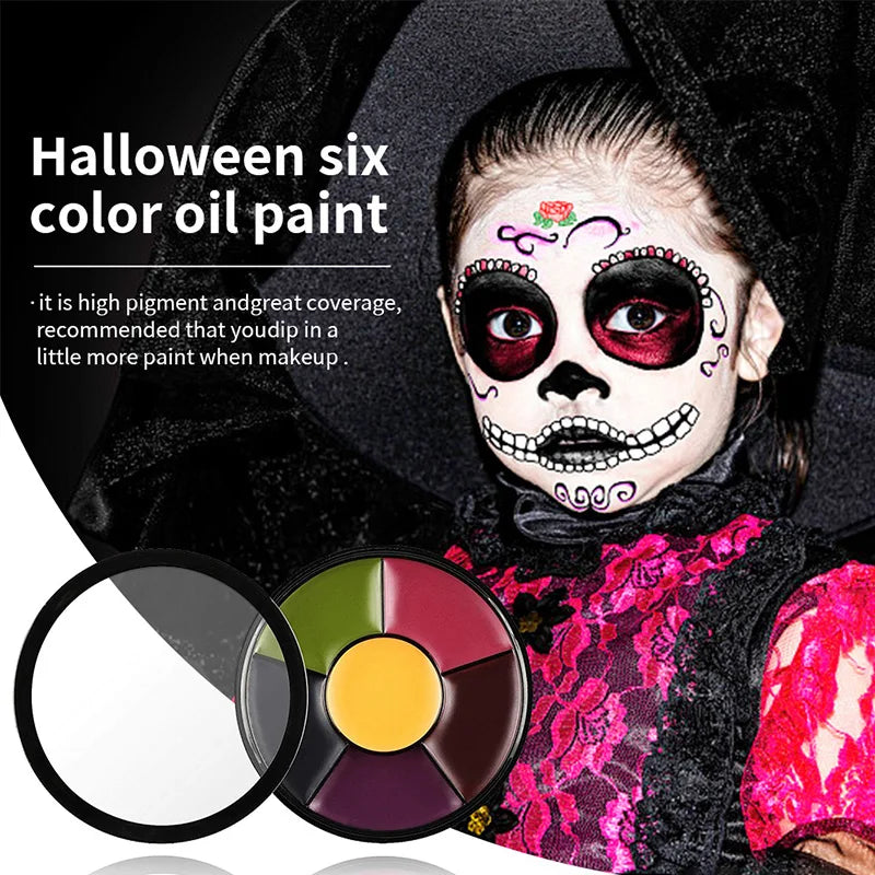 6-Color SFX Bruise Wheel | Halloween Face & Body Paint SFX Body Paint QXL