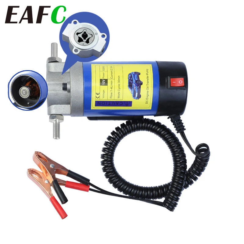 EAFC 12V 100W Electric Oil Transfer Pump | Car, Boat, Motorcycle Oil Transfer Pump QXL