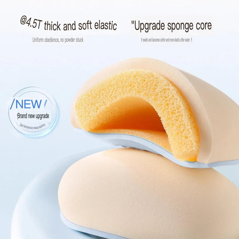 Marshmallow Cushion Powder Puff – Wet & Dry Foundation Puff Makeup Sponge Puff QXL