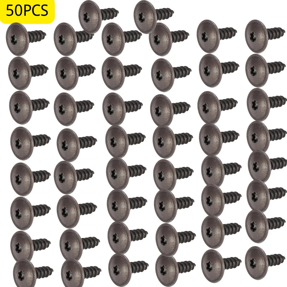 Engine Splash Guard Clip Fasteners for Audi & VW | 10/20/50-Pack Car Clip Fasteners QXL 50pcs