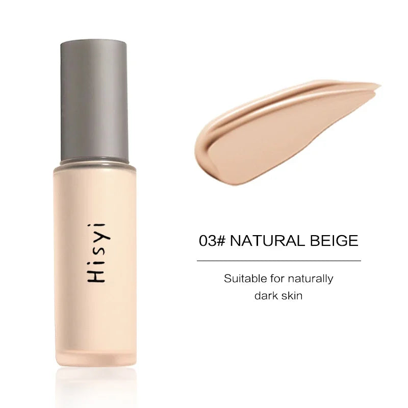 HISYI Silky Liquid Foundation BB Cream Concealer – 30ml Liquid Foundation QXL 03