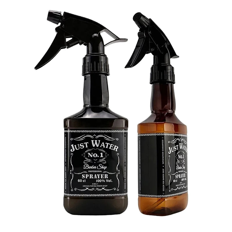 Retro Barber Hairdressing Spray Bottle 150/350ml Refillable Hairdressing Spray Bottle QXL