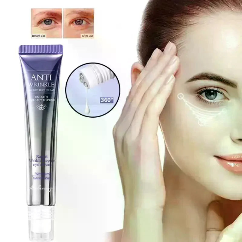 YOVIP Hyaluronic Acid Eye Cream Roller | Anti-Aging Massager Eye Cream Roller QXL