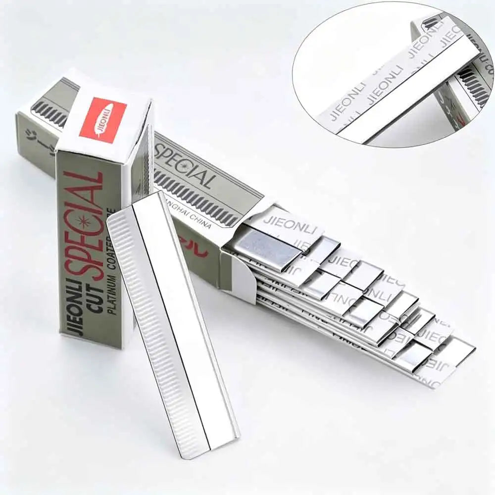 20-Pack Stainless Steel Eyebrow Razors & Face Hair Shavers Eyebrow Razor Set QXL