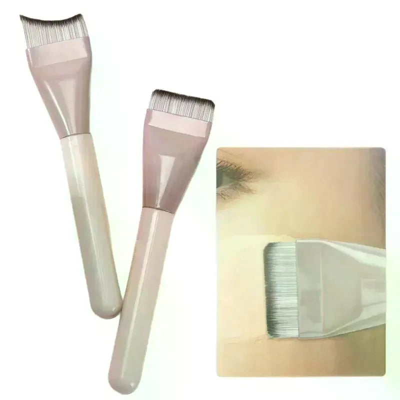 Foundation Brush, Mixing Palette & Powder Puff Set | 3-Piece Makeup Brush Set QXL