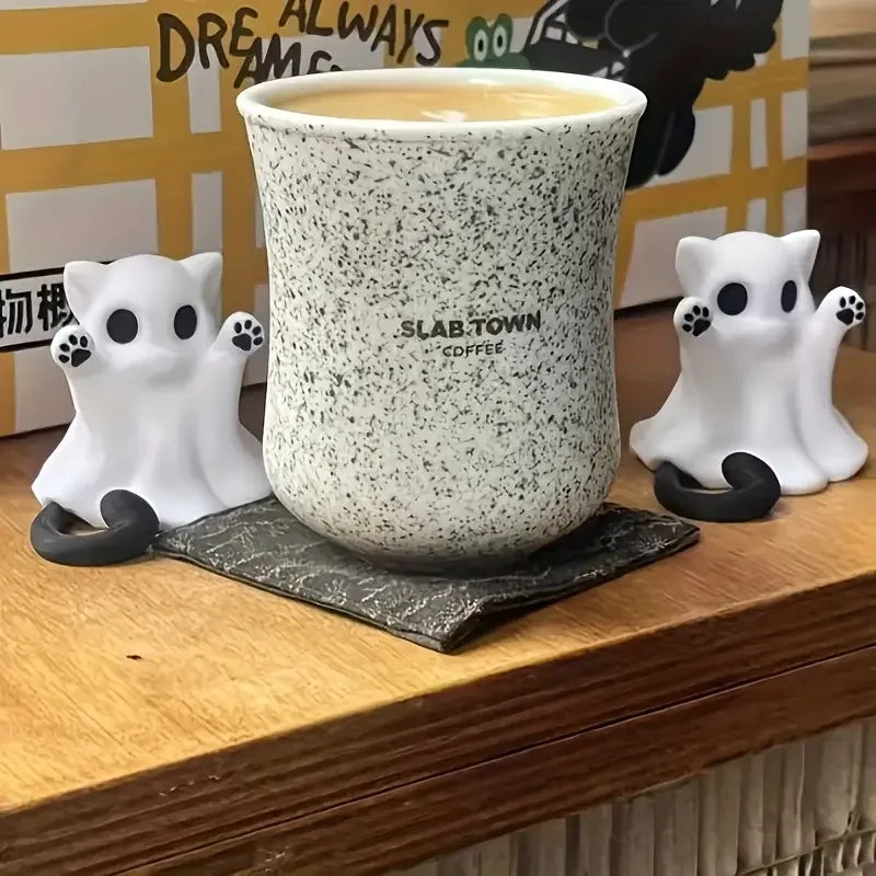 Cute 3D Ghost Ornament | Halloween & Christmas Decor Holiday Ornament QXL