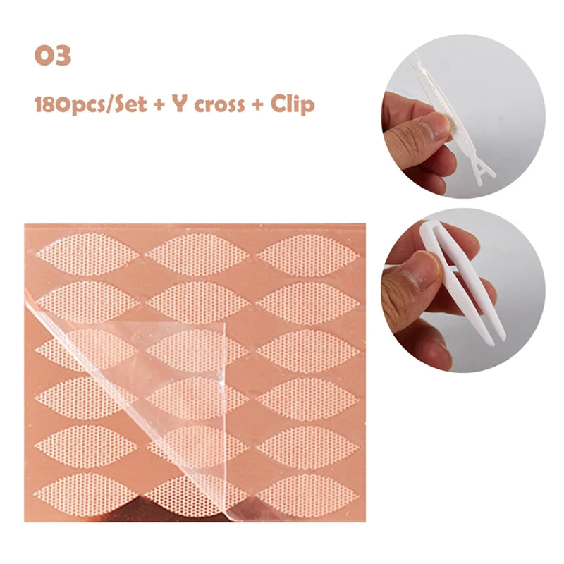 180/240Pcs Invisible Double Eyelid Tape Strips L/XL/XXL Eyelid Lift Tape QXL 03