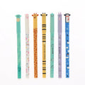 8-Pack Cartoon Animal Erasable Gel Pens 0.5mm Colorful Ink Erasable Gel Pens QXL B 7Pcs 0.5mm