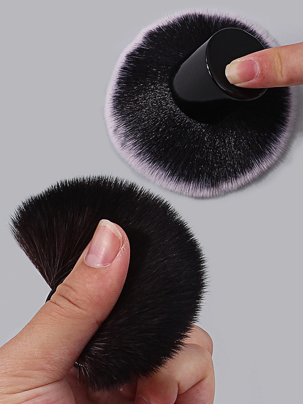 2-Pack Extendable Nail Dust Brush with Cover | Soft Bristle Nail Dust Brush QXL