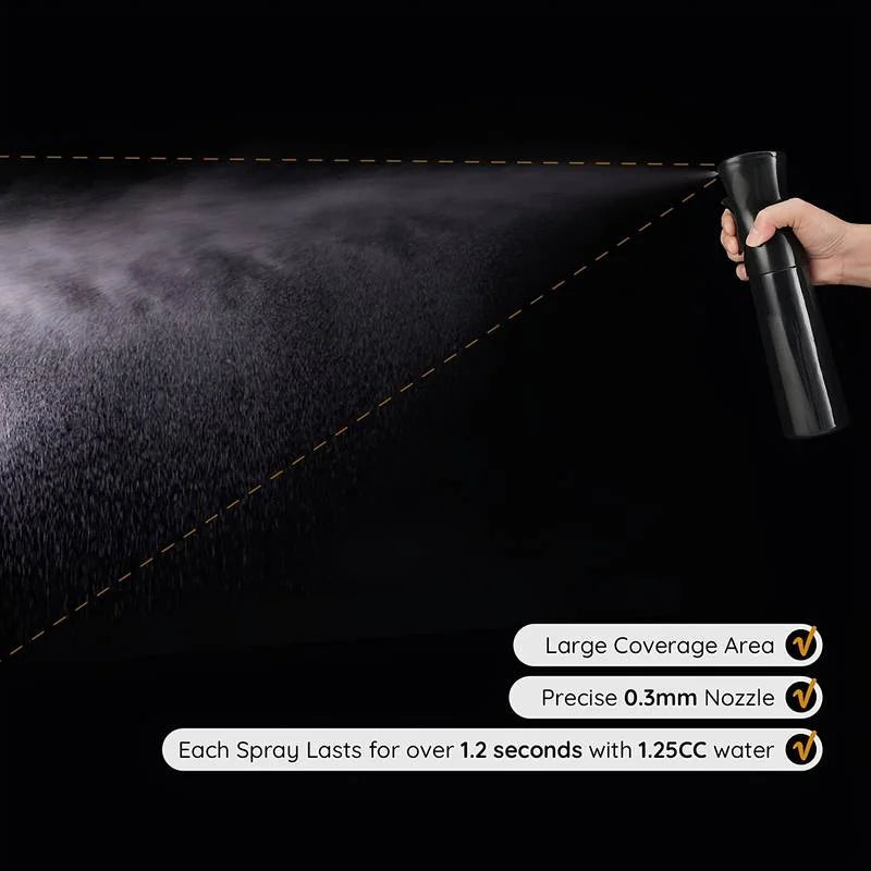 200ml High-Pressure Hair Spray Bottle | Salon Mist Atomizer Hair Spray Bottle QXL