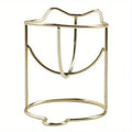 Acrylic Makeup Sponge Stand | Desktop Puff Drying Holder Sponge Drying Stand QXL Golden