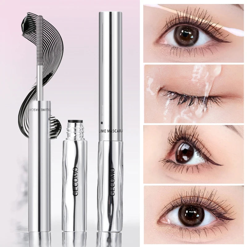 GECOMO Waterproof Curling Mascara – Volume & Lash Separation Curling Mascara QXL
