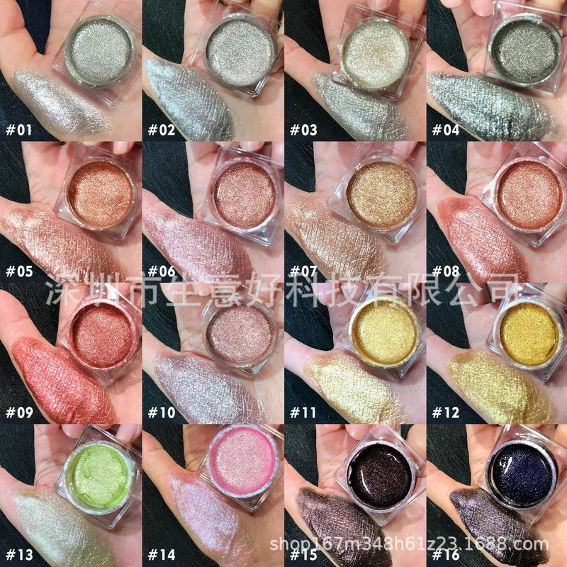 Diamond Liquid Eyeshadow Cream | 16 Shimmer & Glitter Shades Liquid Eyeshadow Cream QXL