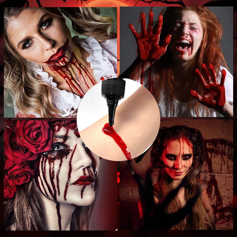 Fake Blood Spray – Washable Halloween SFX Body Paint 50ml SFX Body Paint Spray QXL