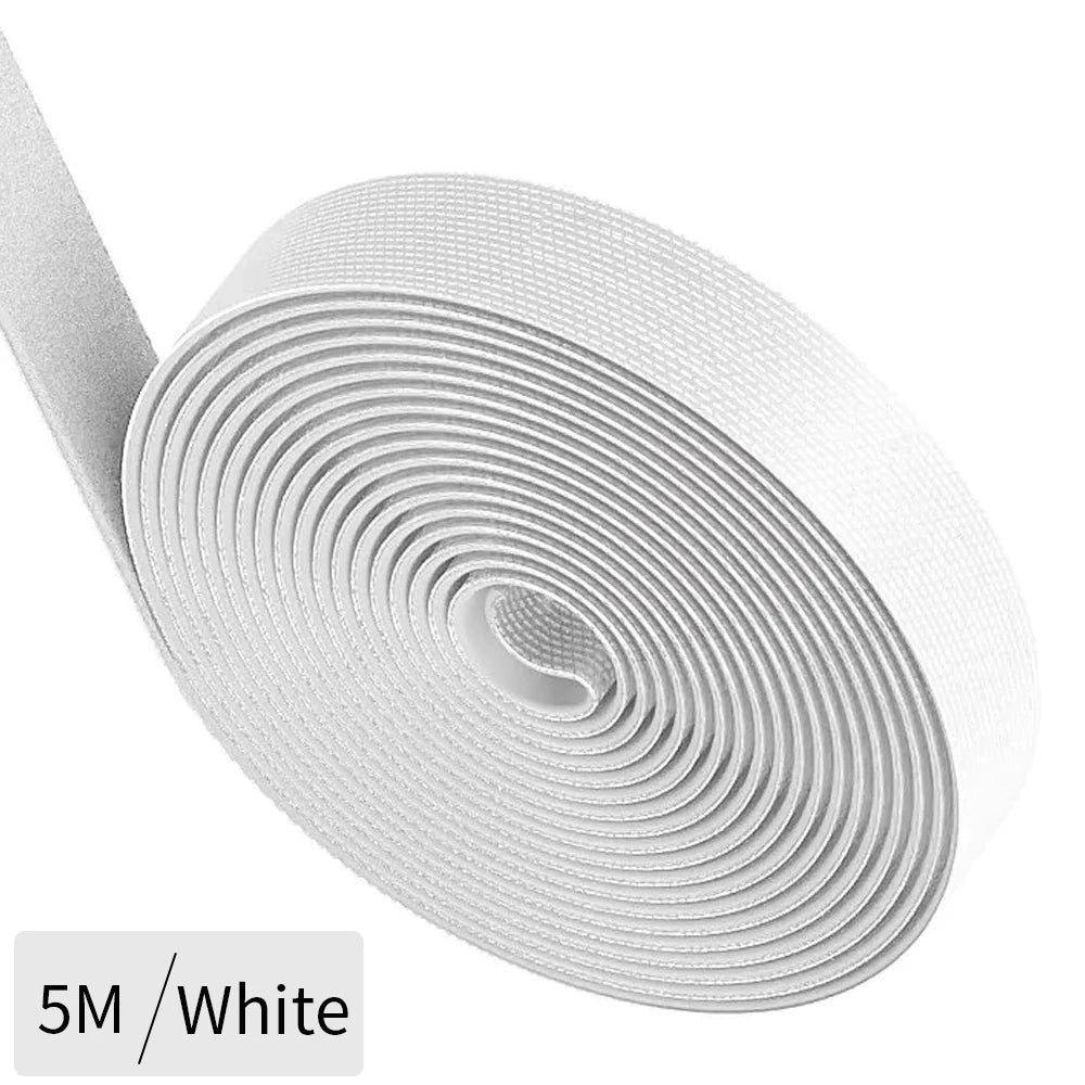 Adjustable Nylon Cable Management Clips & Wire Organizer Cable Management Clips QXL White 5m