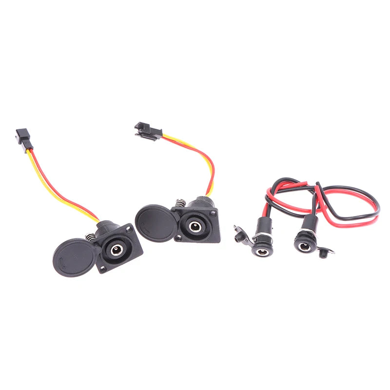 DC 2.1/2.5mm E-Bike Battery Charger Connector Plug Adapter Battery Charger Connector QXL