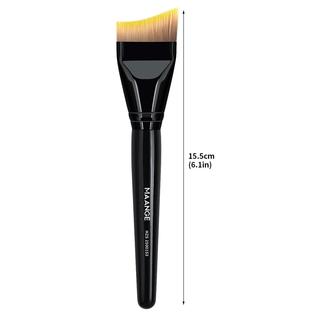 MAANGE Curved Foundation Brush – Soft Synthetic Concealer Tool Foundation Makeup Brush QXL