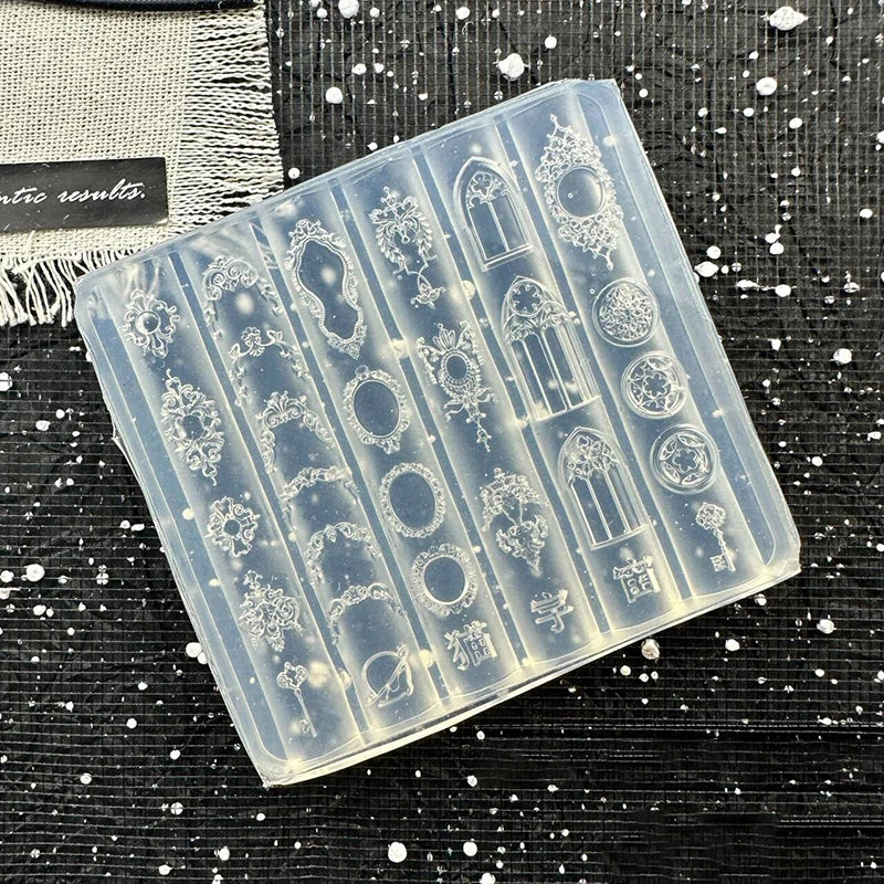 Silicone 3D Nail Art Mold | DIY Stamping Manicure Tool Nail Art Mold QXL