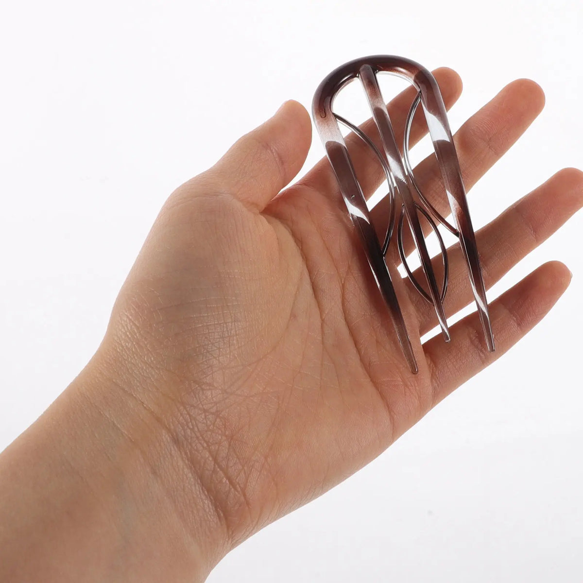 6-Pack U-Shaped French Hair Pins | Vintage Branch Design Hair Pins Set QXL