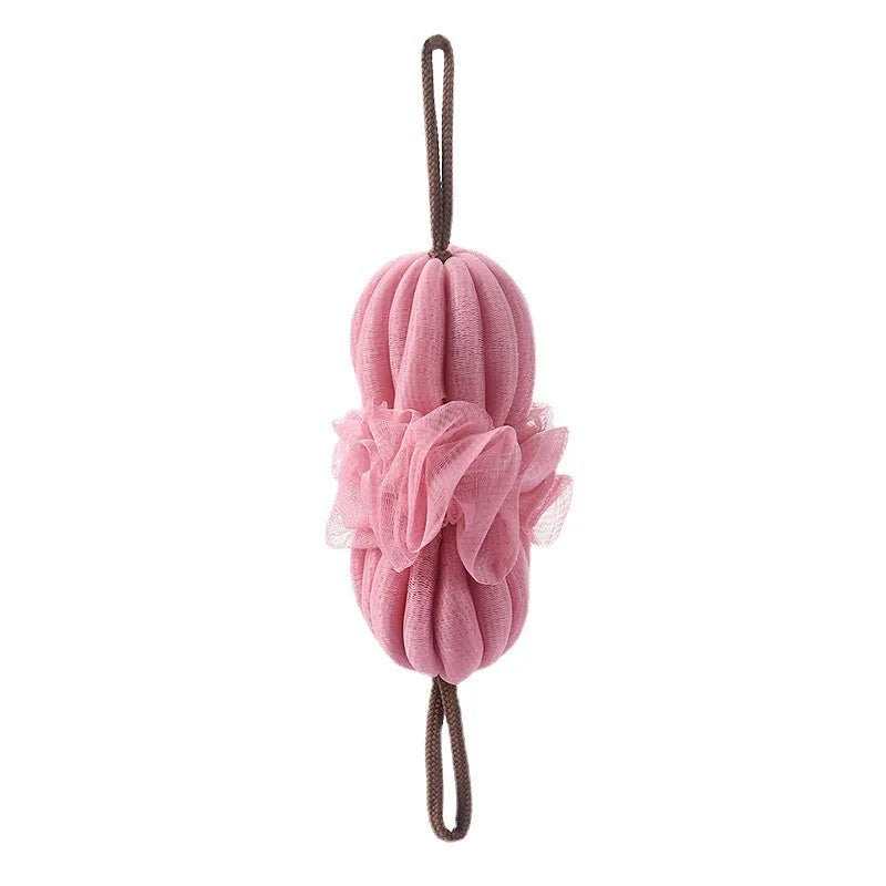 Double-Sided Floral Back Scrubber Bath Towel Strip Back Scrubber Strip QXL
