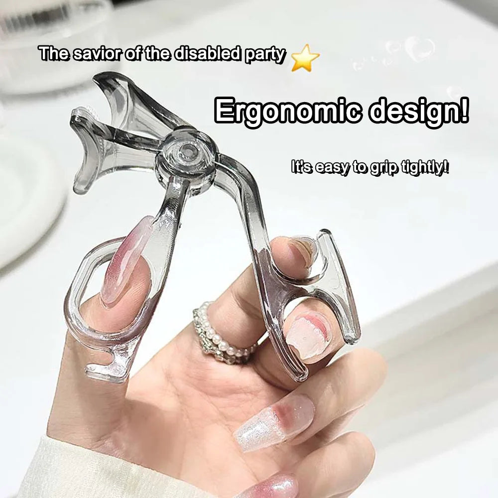 Eelhoe Portable Eyelash Curler | Wide-Angle ABS & Rubber Eyelash Curler QXL
