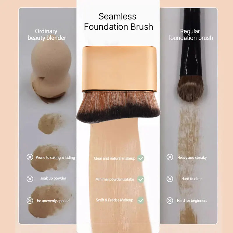 Kabuki Brush for Tanning, Foundation, Blush & Contouring Kabuki Makeup Brush QXL