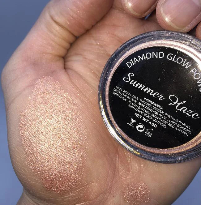 Mineral Highlighter Loose Powder – 20 Shades Face & Body 5g Highlighter Powder QXL Summer Haze