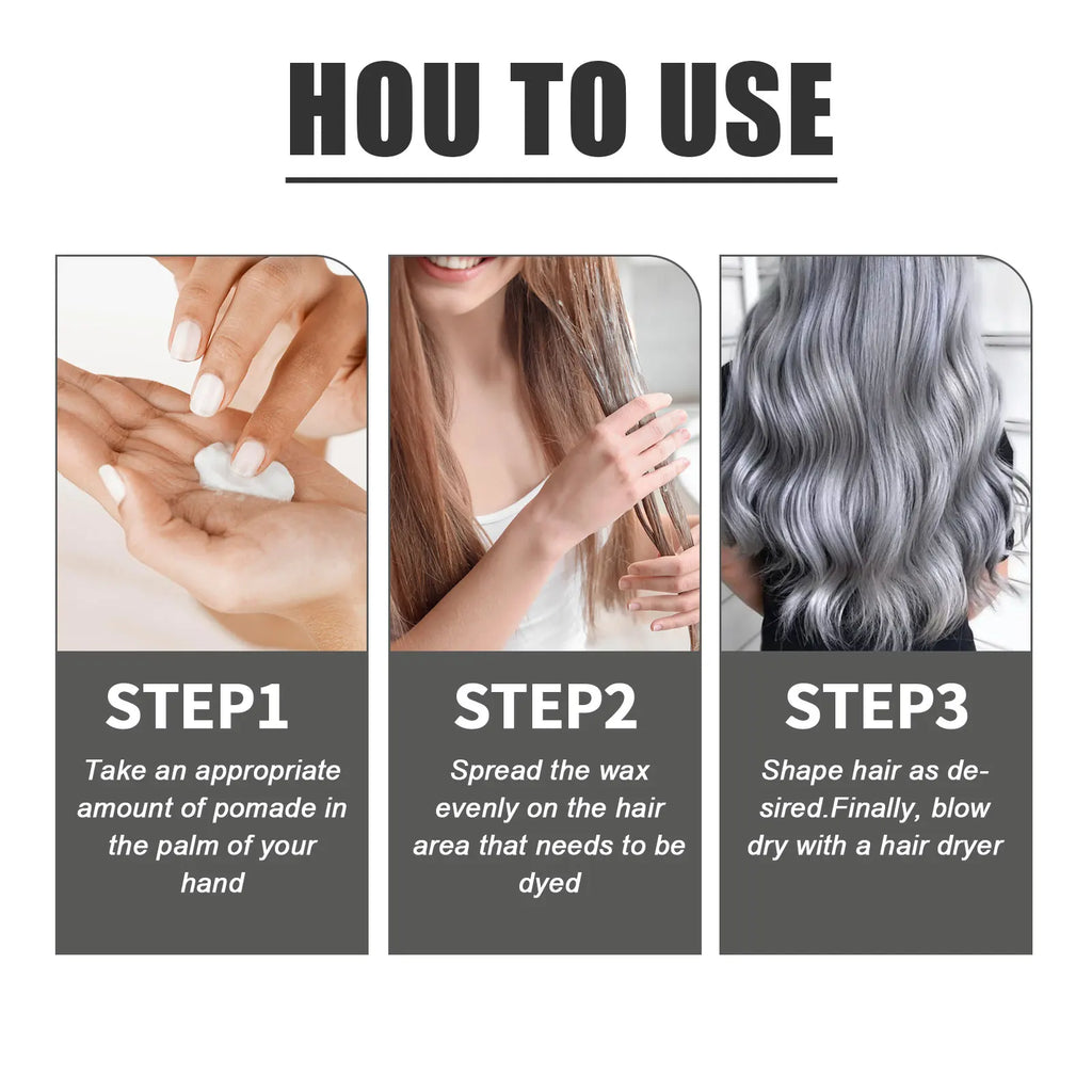 Eelhoe 30ml Temporary Hair Color Wax | Brows & Beards Temporary Hair Color Wax QXL