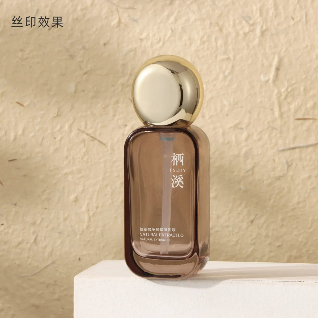 Refillable Glass Spray & Lotion Bottle | 30–120ml Cosmetic Cosmetic Refillable Bottle QXL