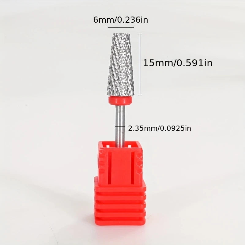 FUMOSIK 3-Pc Nail Drill Bit Set | Gel & Acrylic Remover Kit Nail Drill Bit Set QXL