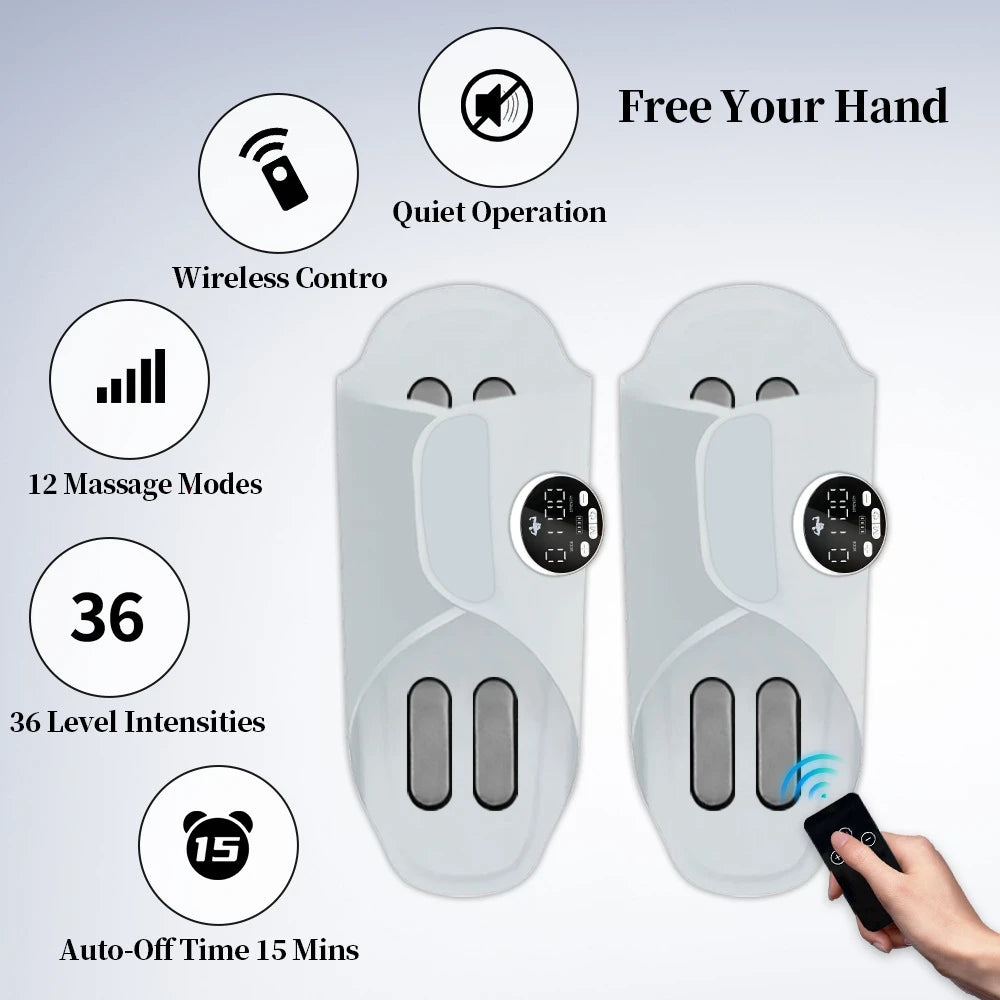 Smart EMS & TENS Foot Massager | Home Spa Recovery Device EMS Foot Massager QXL