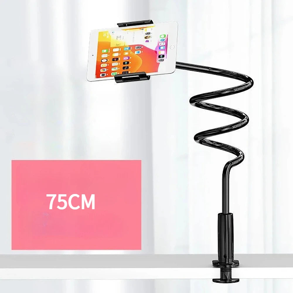 360° Rotating Phone & Tablet Stand | Desk & Bedside Mount Phone & Tablet Stand QXL black