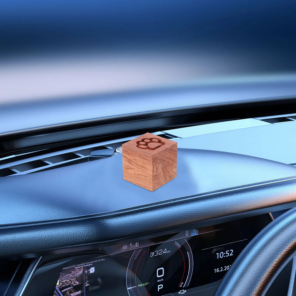 Wooden Aroma Diffuser | Desktop & Car Essential Oil Diffuser Wood Aroma Diffuser QXL