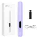 Rechargeable Mini Electric Eyebrow Trimmer for Women Eyebrow Trimmer QXL purple