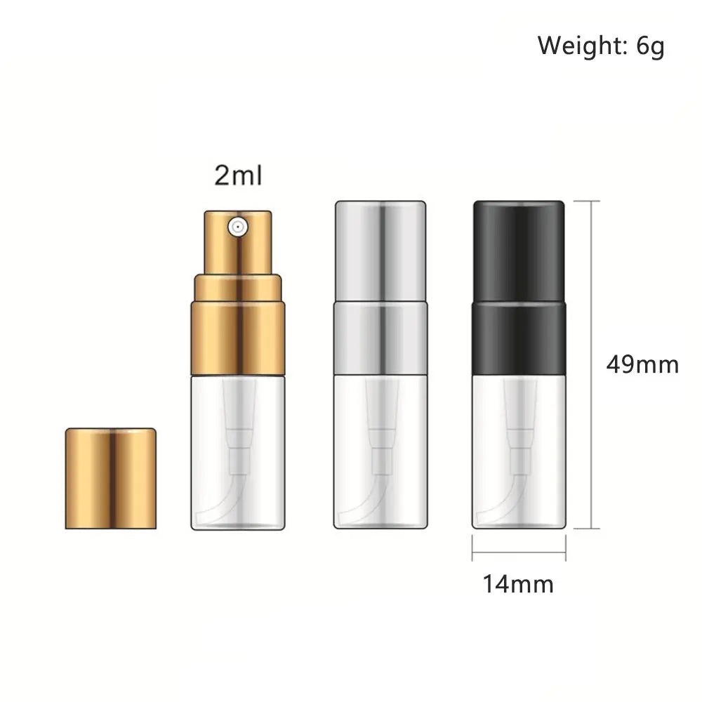 2ml Refillable Perfume Atomizer | Mini Travel Spray Bottle Perfume Atomizer QXL