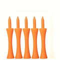 Reusable Plastic Golf Tees | Consistent Height & Durable Golf Tees QXL Orange