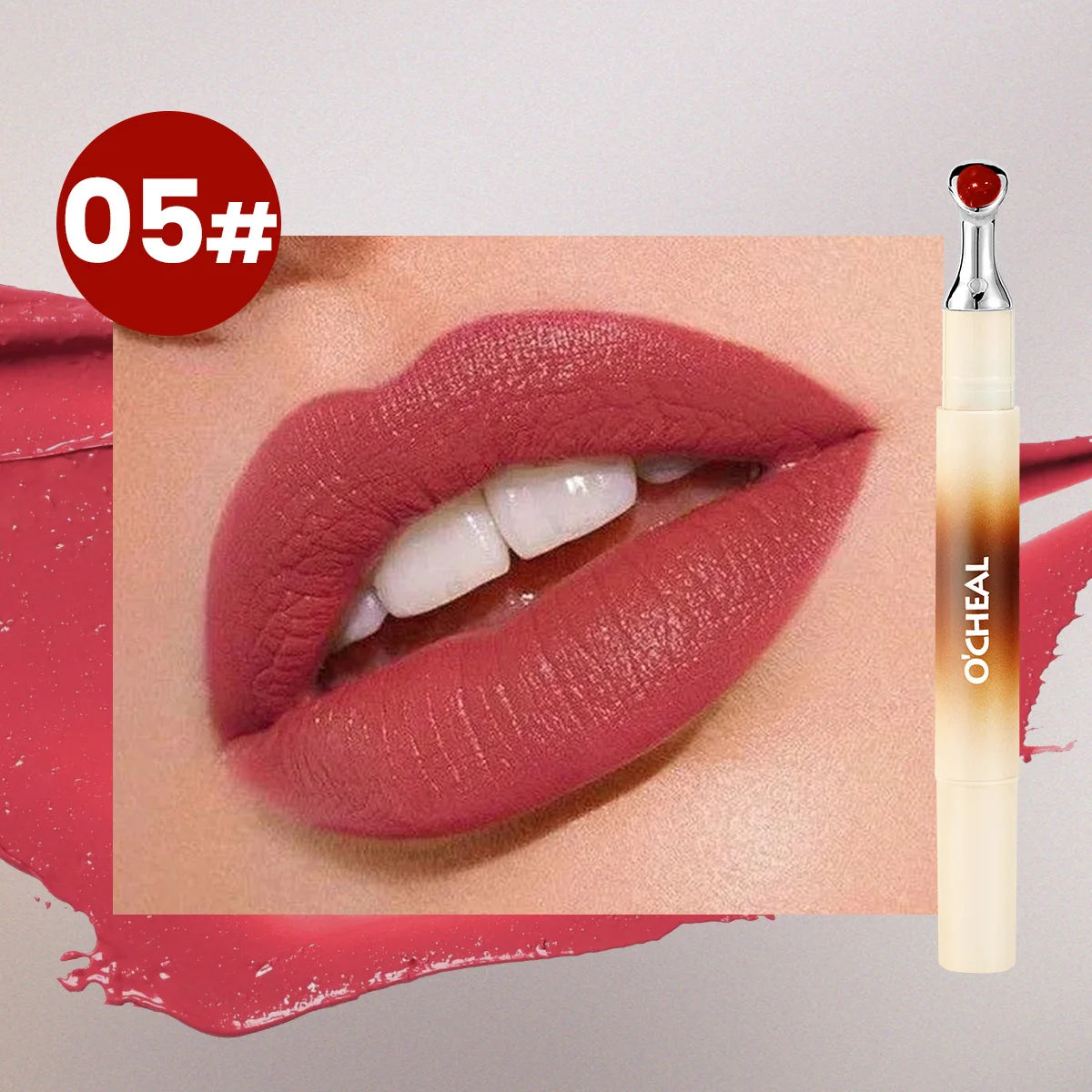 OCHEAL Matte Liquid Lipstick | Waterproof 24Hr Lip Cream Matte Liquid Lipstick QXL 5