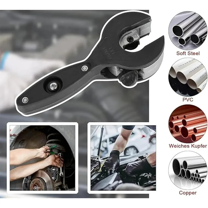 Ratchet Pipe Cutter 8–29mm | Copper, PVC & Aluminium Tubes Ratchet Pipe Cutter QXL