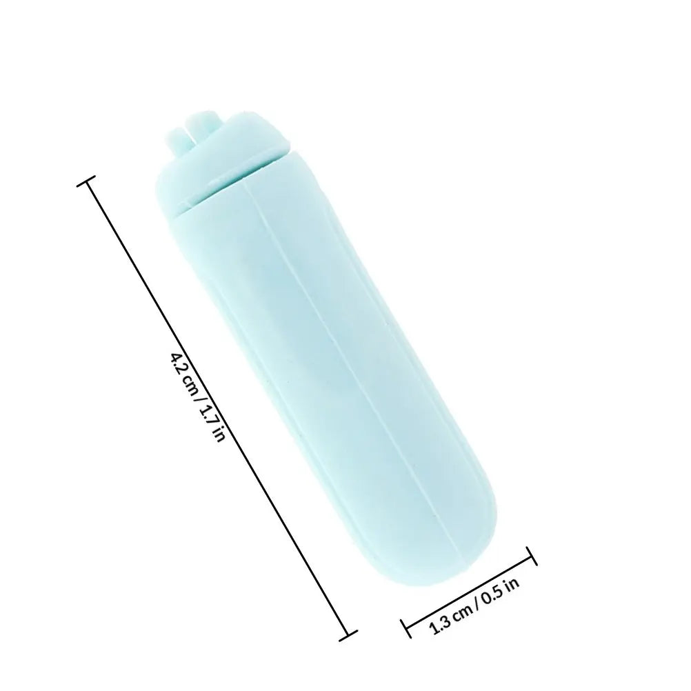 2-Pc Nail Art Stamper Kit | Silicone Pens & French Tip Plate Nail Art Stamper Kit QXL Sky-blue