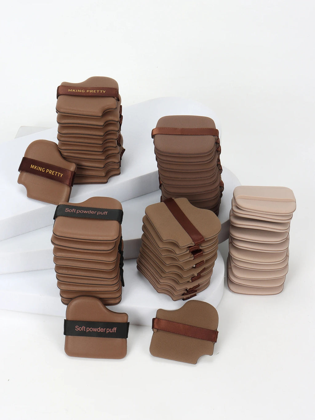 50-Pack Cushion Puffs for Setting & Applying Makeup – All Skin Makeup Cushion Puffs QXL