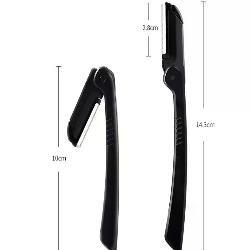 3-Piece Stainless Steel Eyebrow Grooming Kit – Comb, Scissor & Trimmer Eyebrow Grooming Kit QXL