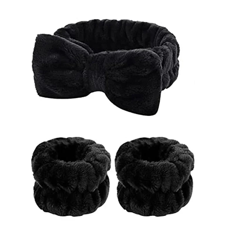 Makeup Headbands for Women | Soft Face Wash Hair Band 1-3 Pack Makeup Headband QXL