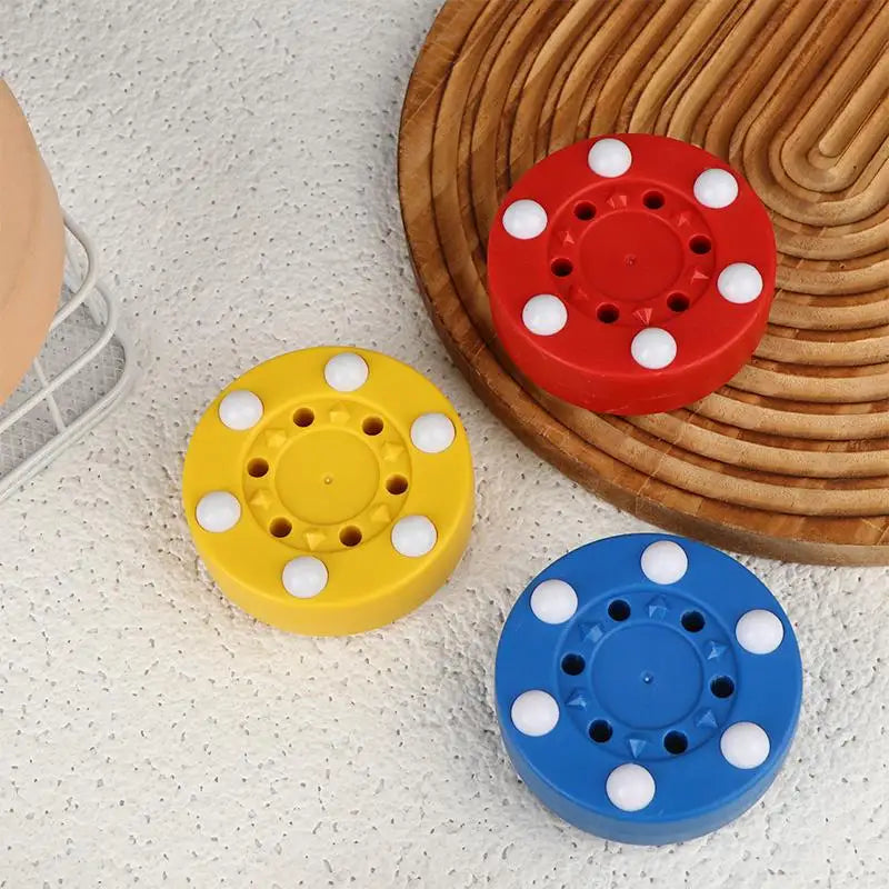 Inline Roller Street Hockey Pucks – 6-Pack Practice Set Street Hockey Pucks QXL