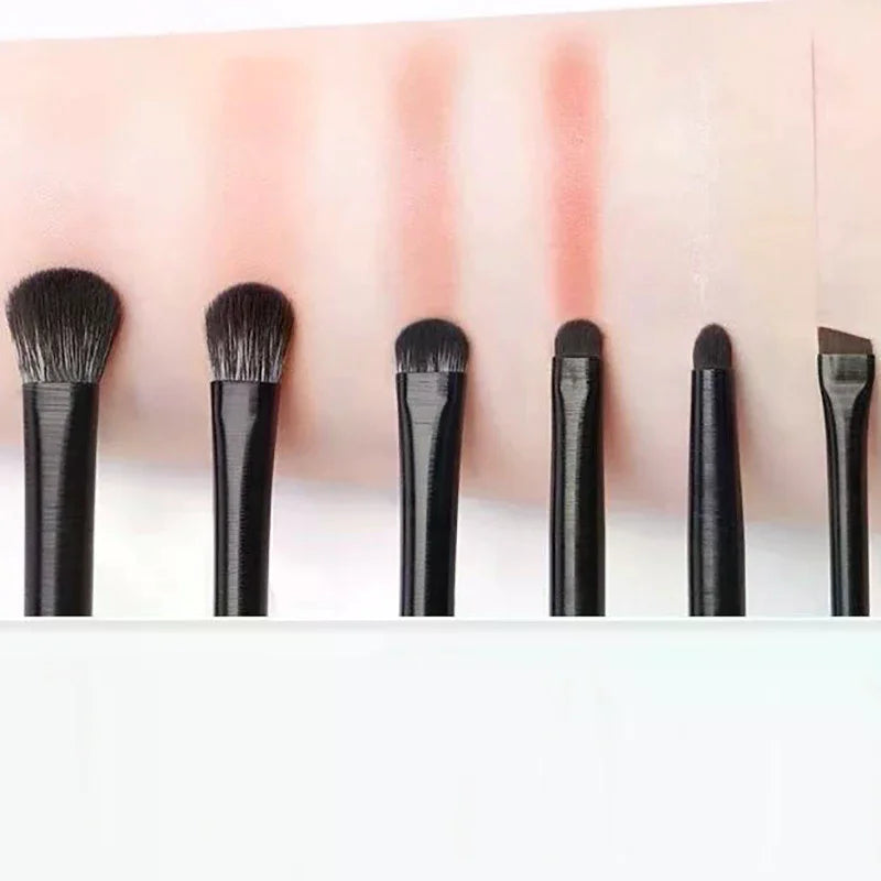6-Piece Eye Makeup Brush Set | Eyeshadow, Liner & Brow Eye Makeup Brush Set QXL