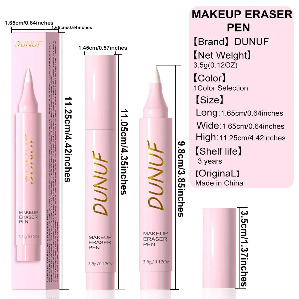 DUNUF Makeup Eraser Pen – Eyes, Lips & Face Corrector Makeup Corrector Pen QXL