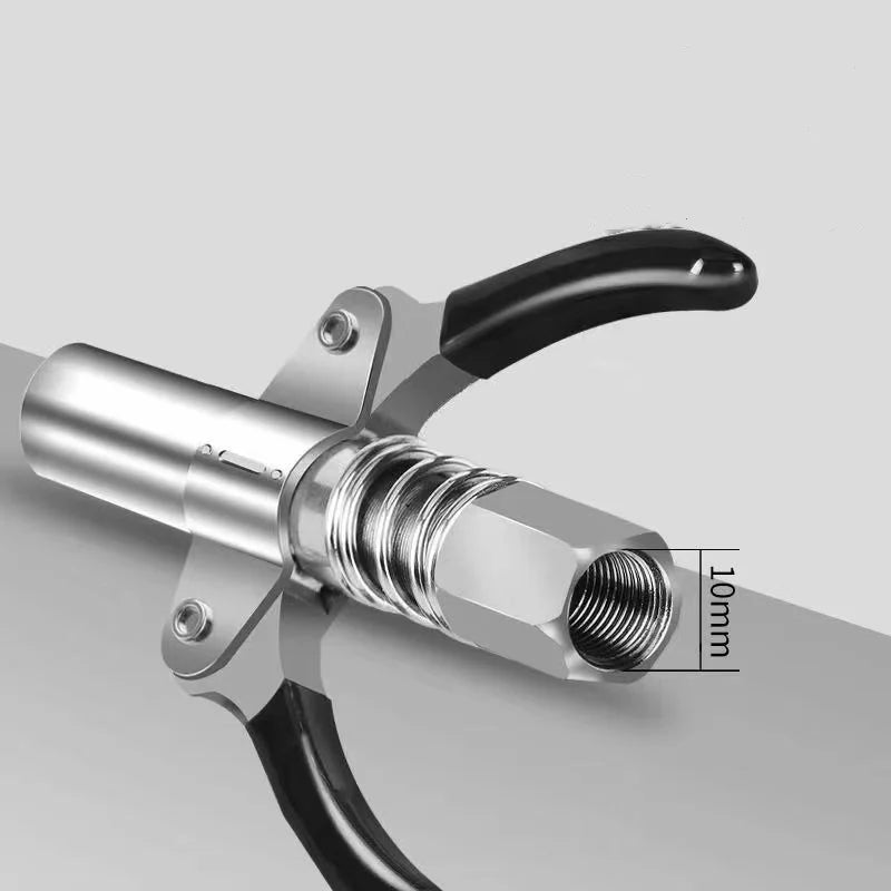 Quick-Release Grease Gun Coupler NPT 1/8 – 10,000 PSI Heavy Duty Grease Gun Coupler QXL